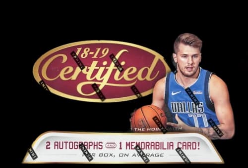 2018-19 Panini Certified Basketball Hobby Box