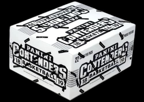 2018-19 Panini Contenders Basketball Factory Sealed Multi-Pack Cello Fat Pack Box