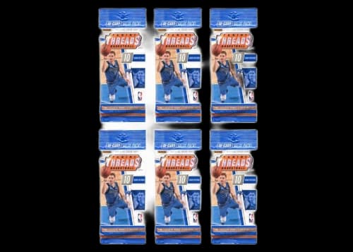 2018-19 Panini Threads Basketball Fat Pack 6x Lot