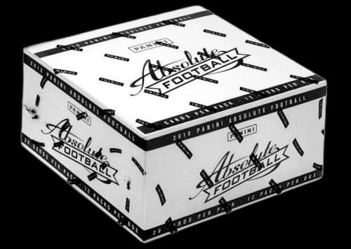 2018 Panini Absolute Football Factory Sealed Multi-Pack Cello Fat Pack Box