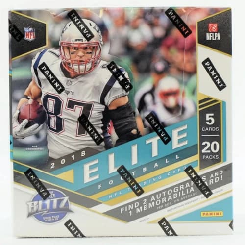 2018 Panini Donruss Elite Football Hobby Box