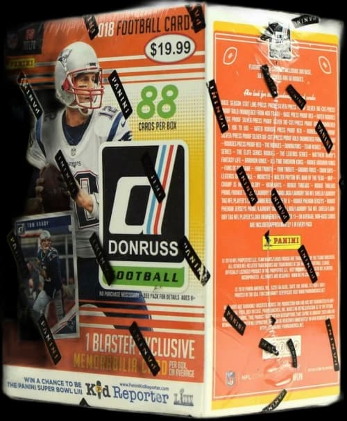 2018 Panini Donruss Football 88 Ct. Blaster Box