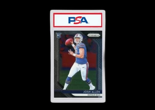 2018 Panini Prizm 205 Josh Allen (PSA or BGS Graded)