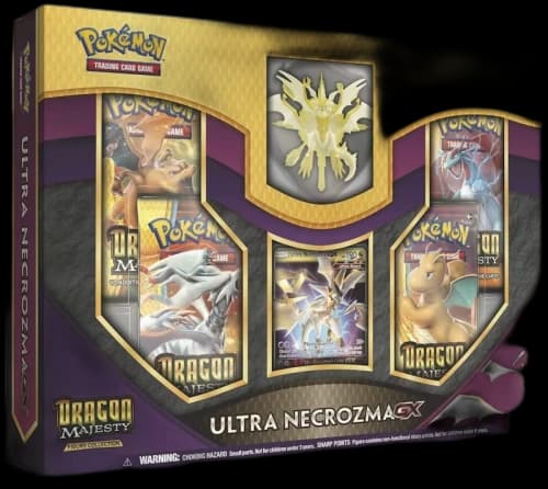 2018 Pokemon TCG Dragon Majesty Figure Collection Ultra Necrozma GX