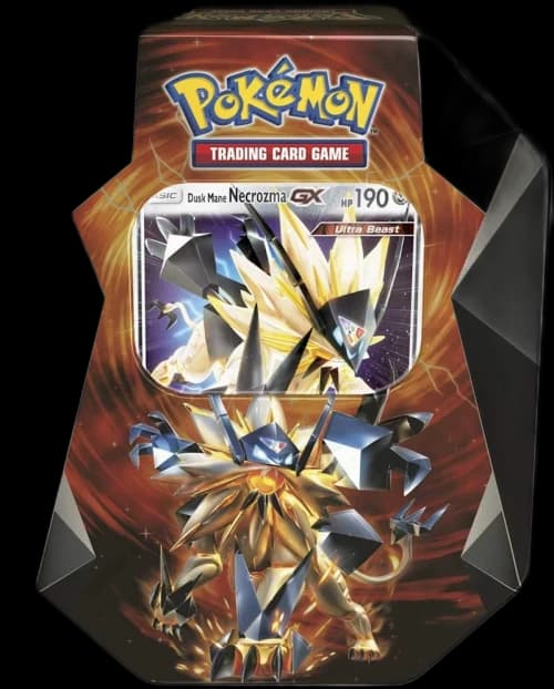 2018 Pokemon TCG Necrozma Prism Tin Dusk Mane Necrozma GX