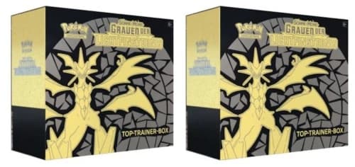 Pokémon TCG Sonne & Mond Grauen der Lichtfinsternis Top Trainer Box 2x Lot