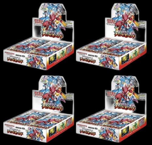 Pokémon TCG Sun & Moon Enhanced Booster Pack Champion Road Box x4 (Japanese)
