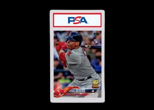2018 Topps 18 Rafael Devers Batting (PSA or BGS Graded)