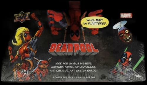 2018 Upper Deck Marvel Deadpool Hobby Box