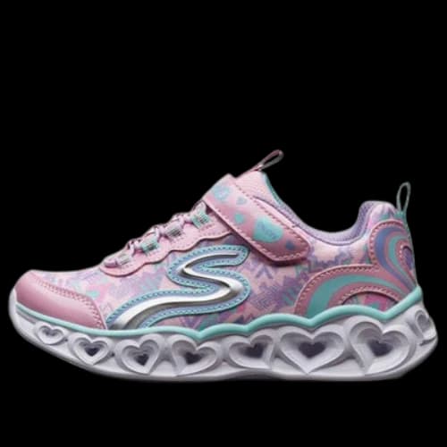 (GS) Skechers Love Light-s Low-Top Pink