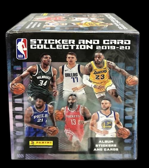 2019-20 Panini Sticker and Card Collection Basketball Box