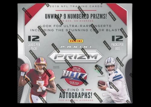 2019 Panini Prizm Football Hobby Box