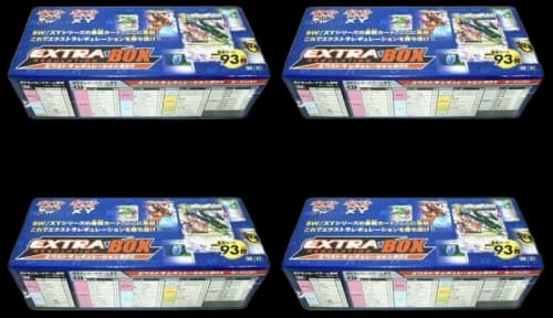 Pokémon TCG BW/XY Extra Regulation Box 4x Lot (Japanese)