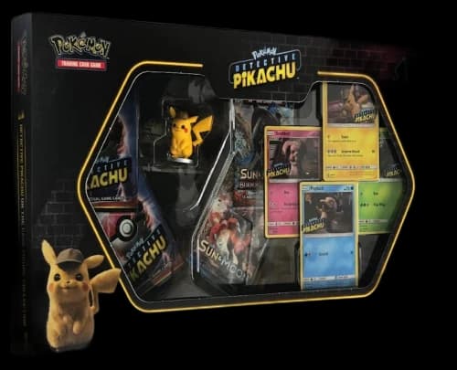 2019 Pokemon TCG Detective Pikachu On The Case Figure Collection