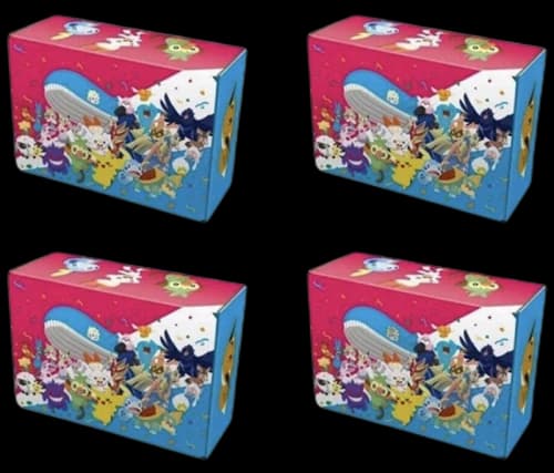 Pokémon TCG Seven-Eleven Limited Edition Special Starter V Flame 4x Lot (Japanese)