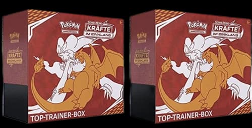 Pokémon TCG Sonne & Mond Kräfte im Einklang Top Trainer Box 2x Lot