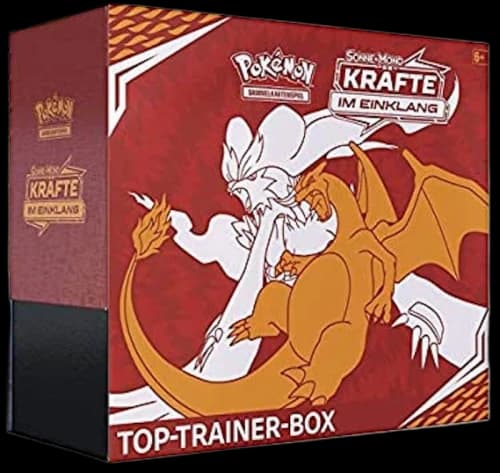 Pokémon TCG Sonne & Mond Kräfte im Einklang Top Trainer Box