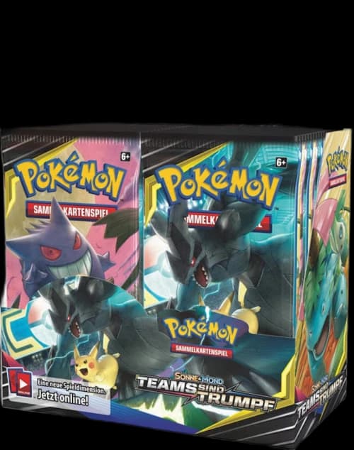 Pokémon TCG Sonne & Mond Teams sind Trumpf Booster Box
