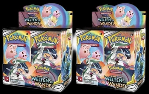 Pokémon TCG Sonne & Mond Welten Im Wandel Booster Box 2x Lot