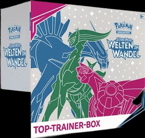Pokémon TCG Sonne & Mond Welten Im Wandel Top Trainer Box