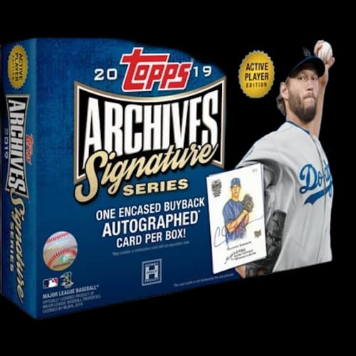 2019 Topps Archives Signature Series Baseball Hobby Box