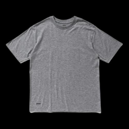 WTAPS Skivvies. Tee Basic Short Sleeve 3 Gray