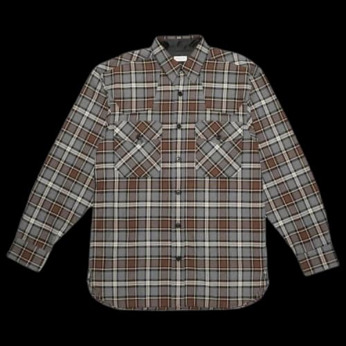 Dries Van Noten Carwick Shirt 'Gray Plaid'
