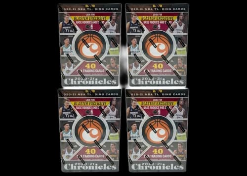 2020-21 Panini Chronicles Basketball Blaster Box 4x Lot
