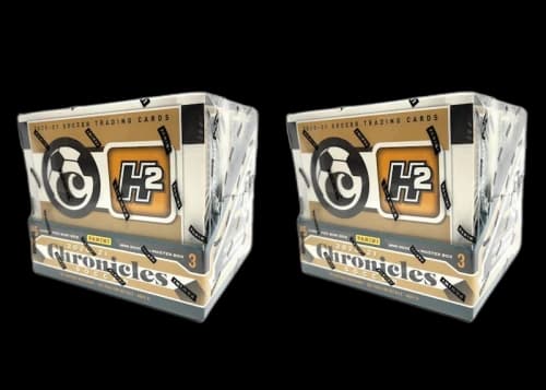2020-21 Panini Chronicles Soccer H2 Hybrid Box 2x Lot