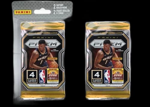 2020-21 Panini Prizm Basketball 2 Pack Blister 2x Lot