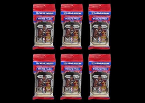2020-21 Panini Prizm Basketball Cello Pack 6x Lot