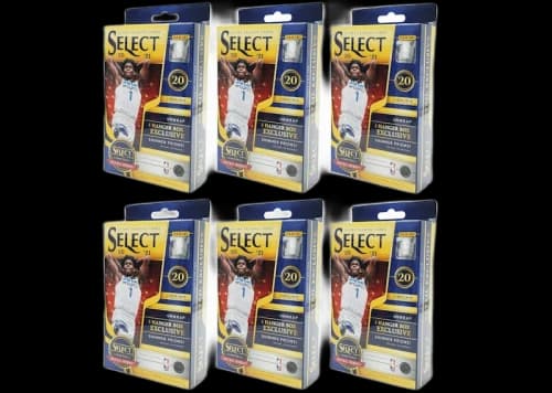 2020-21 Panini Select Basketball Hanger Box (Shimmer Prizms) 6x Lot