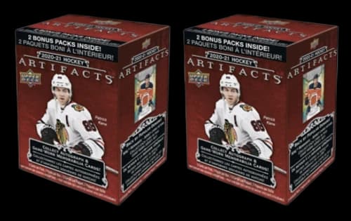 2020-21 Upper Deck Artifacts Hockey Blaster Box 2x Lot