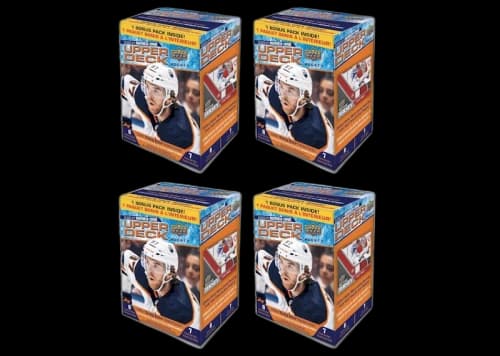 2020-21 Upper Deck Series 1 Hockey Blaster Box 4x Lot