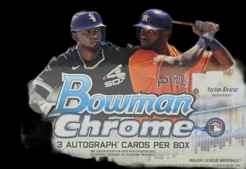2020 Bowman Chrome Baseball HTA Jumbo Box