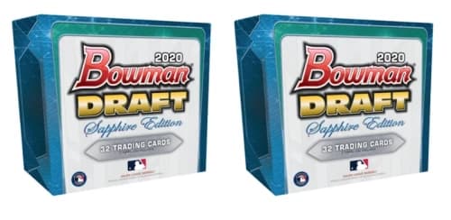 2020 Bowman Draft Sapphire Edition Baseball Box 2x Lot