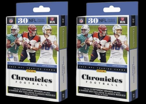 2020 Panini Chronicles Football Hanger Box 2x Lot