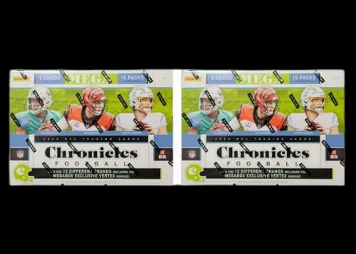 2020 Panini Chronicles Football Vertex Mega Box 2x Lot