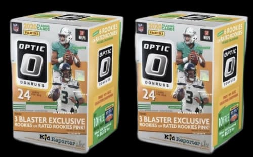 2020 Panini Donruss Optic Football Blaster Box (Pink Parallels) 2x Lot