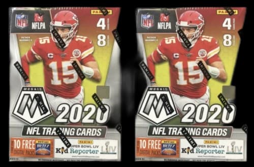 2020 Panini Mosaic Football Blaster Box 2x Lot