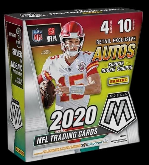 2020 Panini Mosaic Football Fanatics Mega Box
