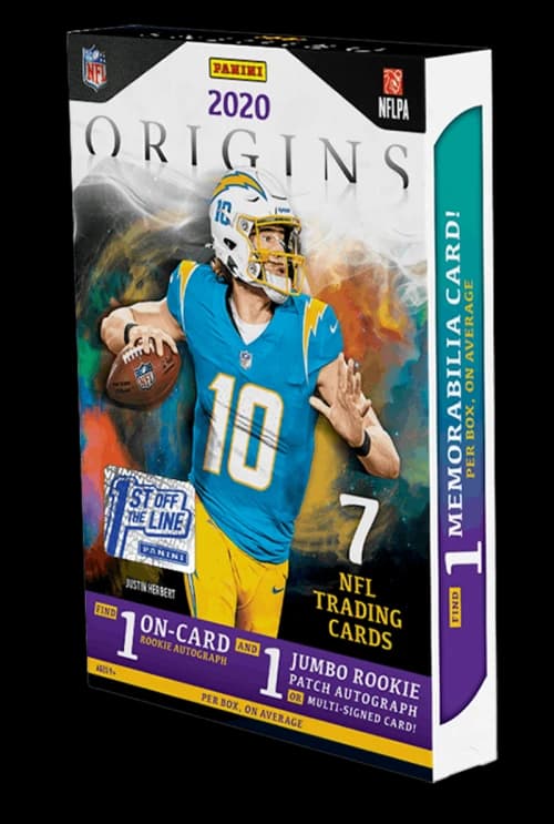 2020 Panini Origins Football 1st Off The Line Box