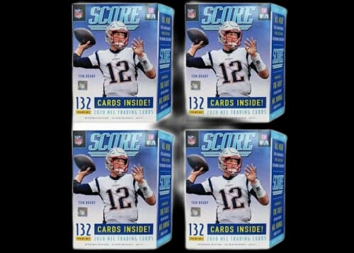 2020 Panini Score Football Blaster Box 4x Lot