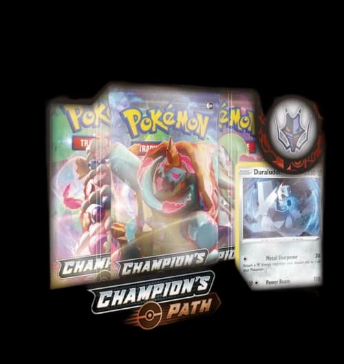 2020 Pokemon Sword and Shield Champion's Path Pin Collection Hammerlocke Gym