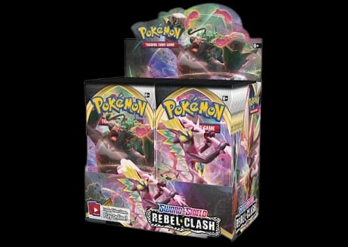 2020 Pokemon Sword and Shield Rebel Clash Booster Box