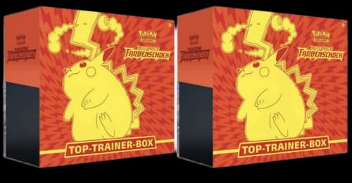 Pokémon TCG Schwert & Schild Farbenschock Top Trainer Box 2x Lot
