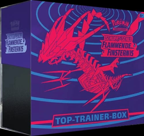 Pokémon TCG Schwert & Schild Flammende Finsternis Top Trainer Box