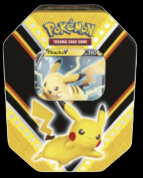 Pokémon TCG V Powers Pikachu V Tin (Vertical)