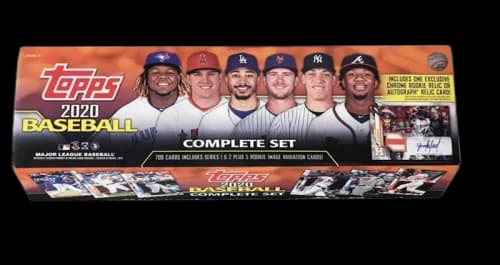 2020 Topps Baseball Complete Set (Relic) Orange