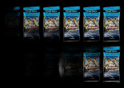 2020 Topps Chrome Baseball Value Pack 12x Lot